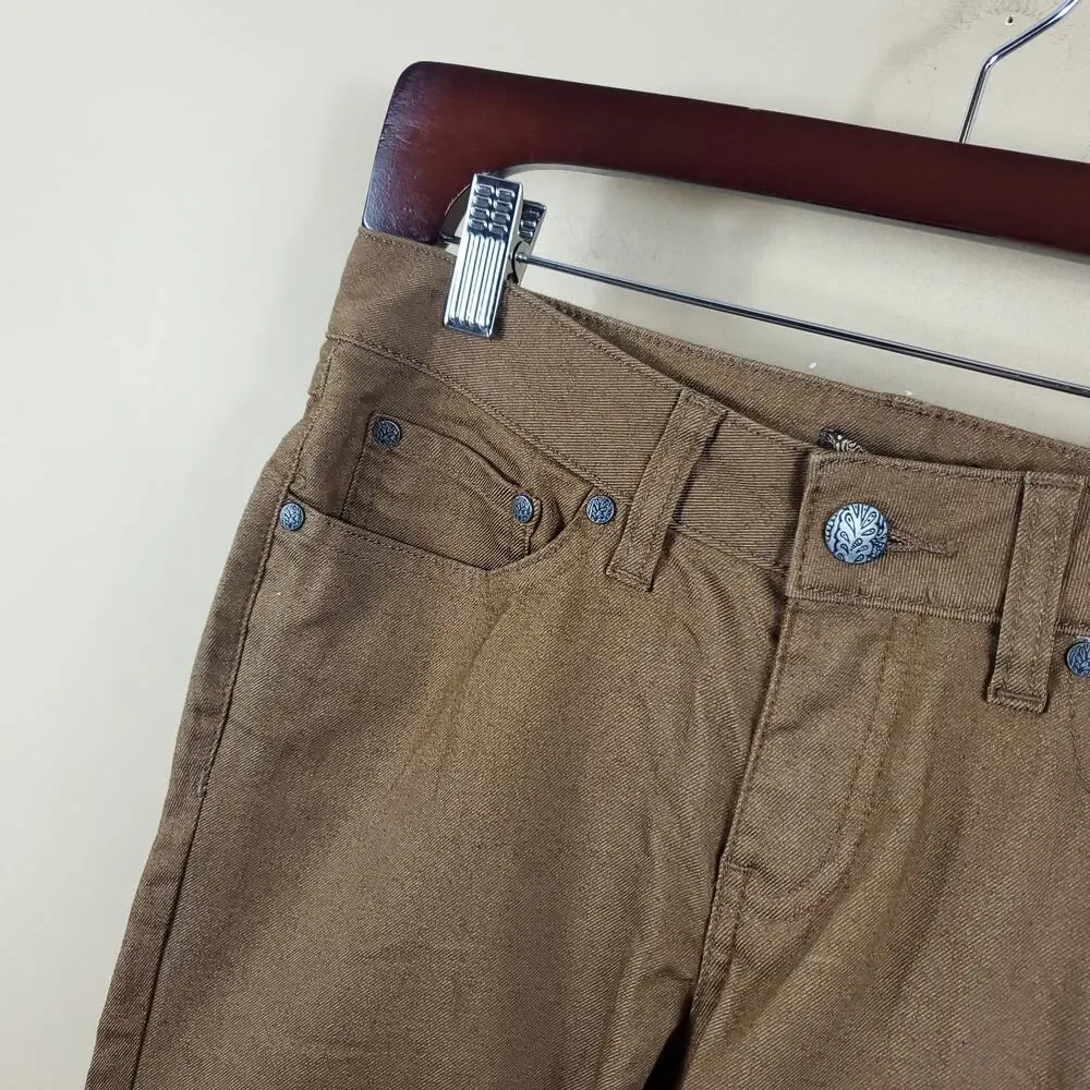 Prana Kayla Jean in Brown Women's Size 0 Tall
